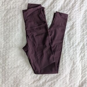 NWOT Lululemon Wunder Under Super Hi-rise 28"L, Arctic Plum